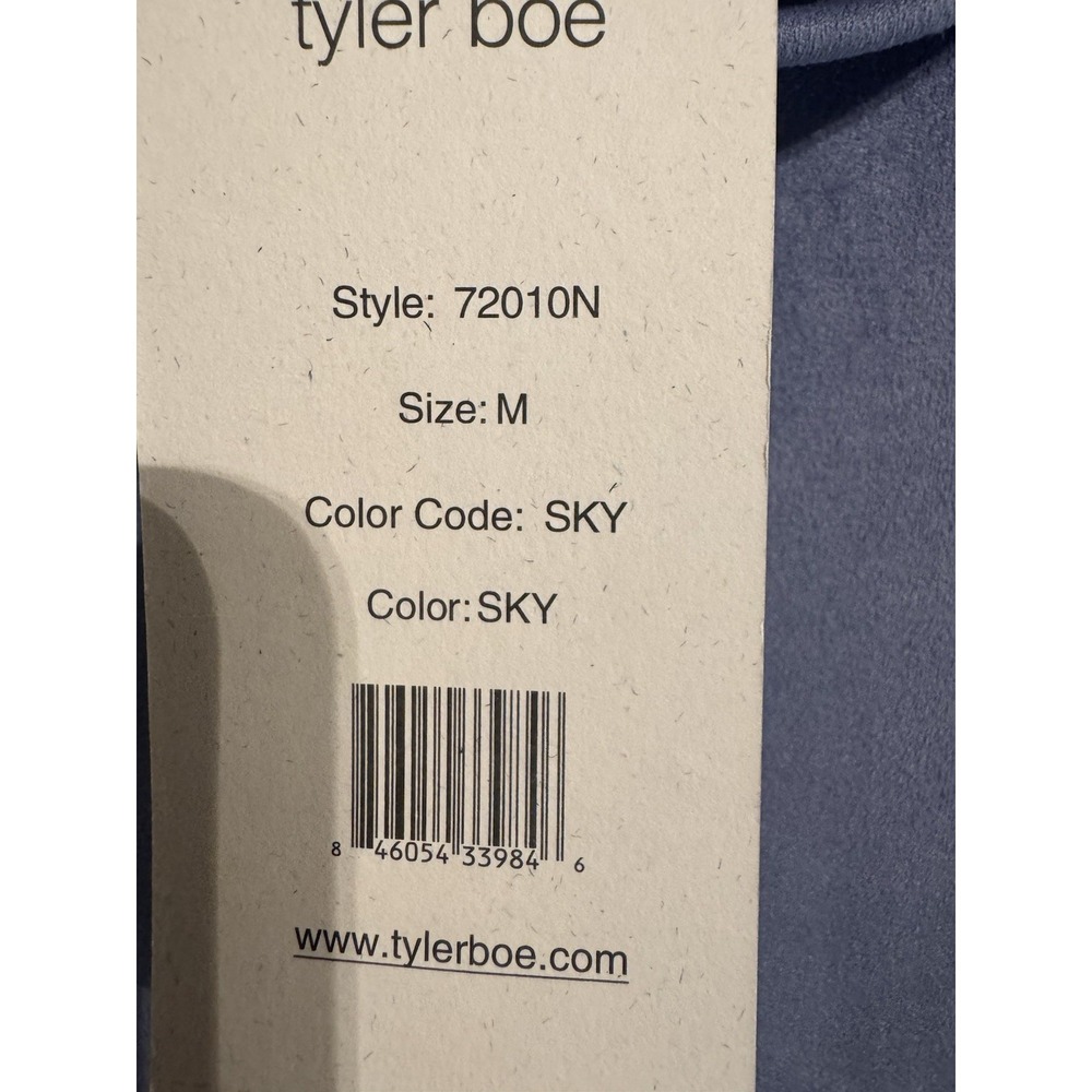 Tyler Boe Shift Dress Blue-gray Cowl Neck w/Pockets Size M New With Tags - Picture 3 of 6